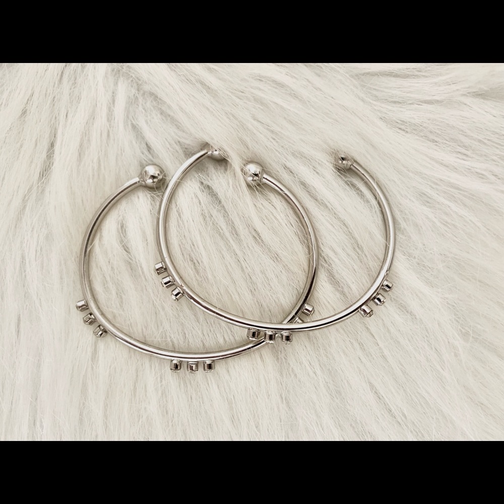 Rhinestone Cuff Style Bracelets - image 5